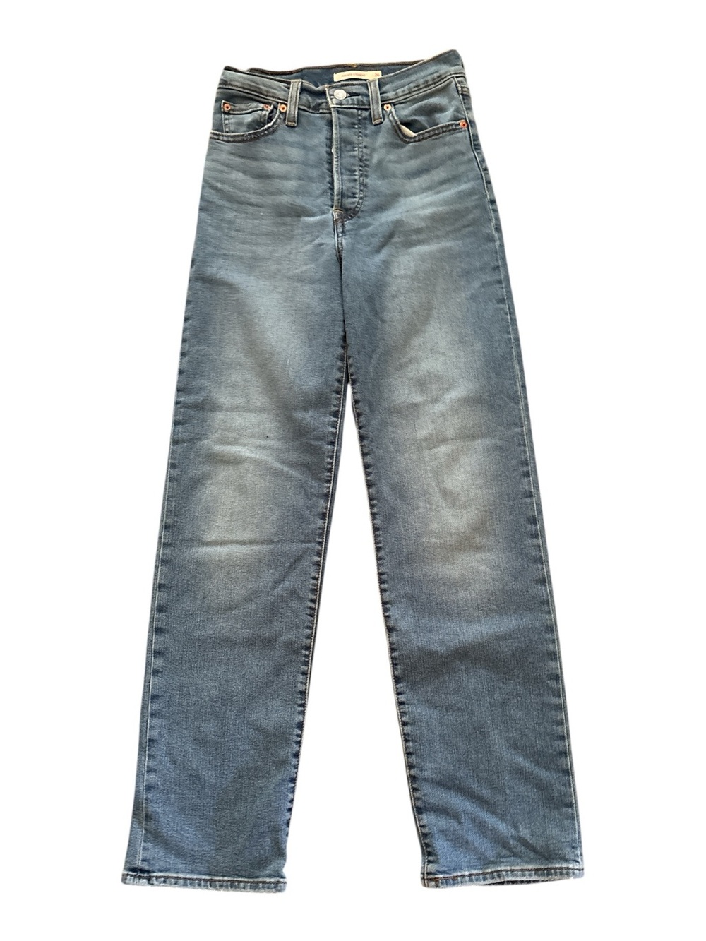 Levi’s Ribcage Straight Classic High-Rise Straight Leg Jeans - Blue